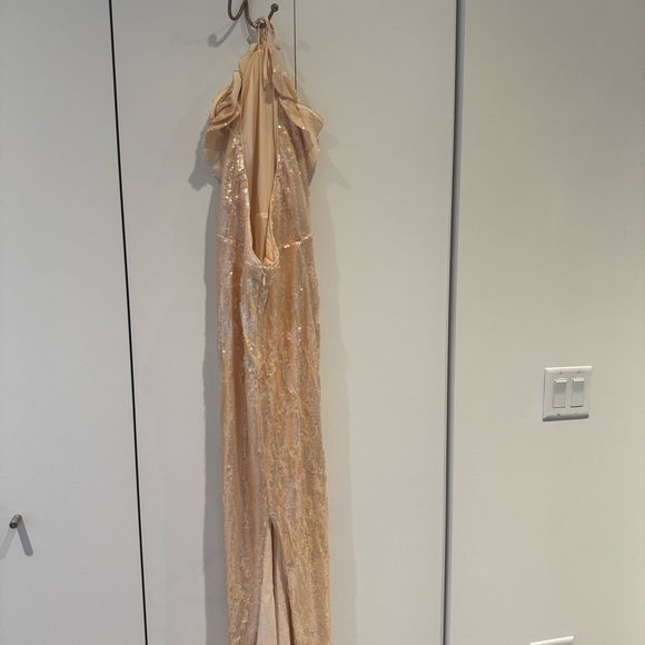 Lovers + Friends Cream Sequin Dress - Picture 6 of 6